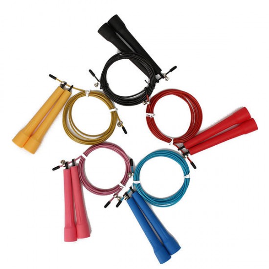 3M Adjustable Speed Steel Wire Jump Rope Sports Skipping Crossfit Fitnesss Equipment 3M Adjustable Speed Steel Wire Jump Rope Sports Skipping Crossfit Fitnesss Equipment