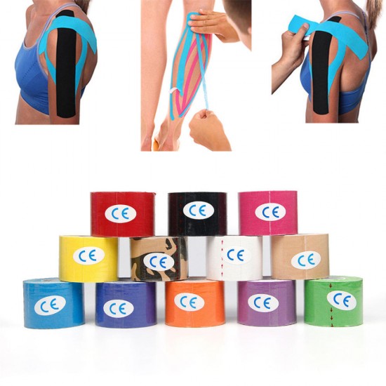 5CM X 5M Sports Fitness Kinesiology Tape Muscle Care Elastic Adhesive Bandage