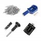 147 PCS Watch Tools Watch Repair Kit Spring Bar Back Case Opener Tool Set with Carrying Case
