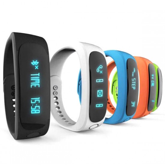 E02 Bluetooth SmartBand Smart Wristband Fitness Sports Bracelet