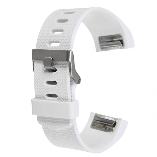 TPE Replacement Anti-skid Bracelet Watch Band for Fitbit Charge 2