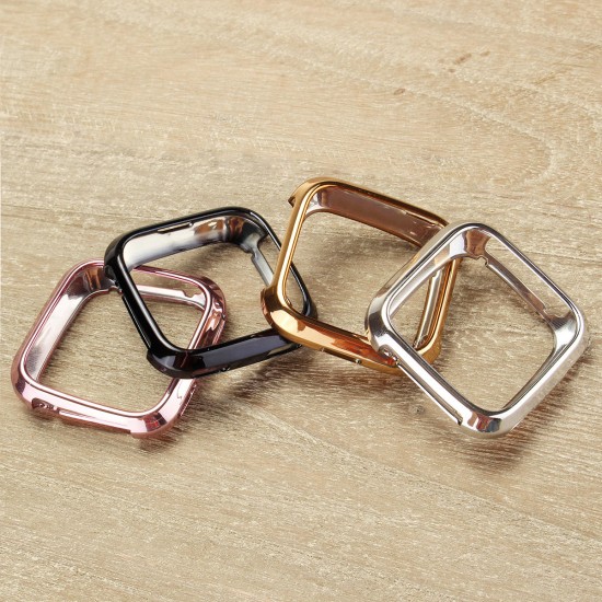 TPU Shell Case Screen Protector Frame Cover Smart Watch Cover For Fitbit Versa Silicone Protective TPU Shell Case Screen Protector Frame Cover Smart Watch Cover For Fitbit Versa Silicone Protective