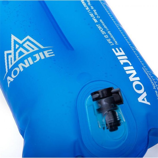 AONIJIE 1.5L 2L Drinking Water Bladder Bag Sports Folding TPU Hydration Pack For Running Climbing