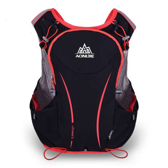 AONIJIE 5L Sports Running Vest Backpack Marathon Hydration Water Bag Pack Holder AONIJIE 5L Sports Running Vest Backpack Marathon Hydration Water Bag Pack Holder