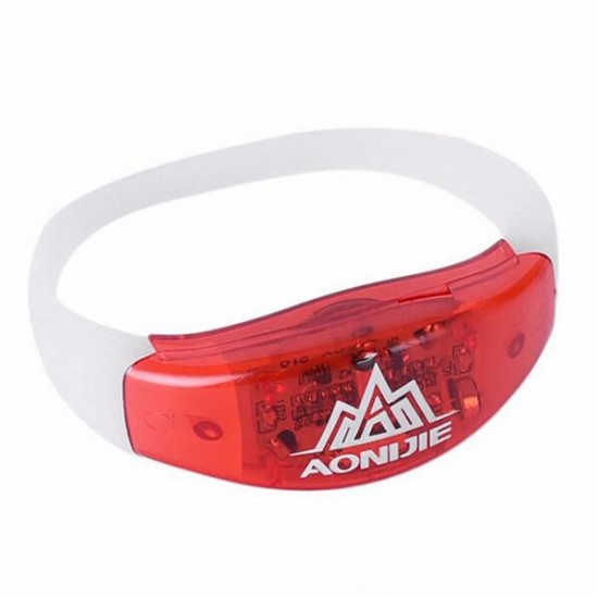 AONIJIE LED Running Bracelet Night Runner Luminous Sport Safety Warning Wristband