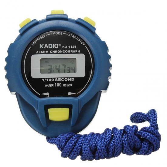 Sports Odometer Electronic Digital Chronograph Time Stopwatch Timer