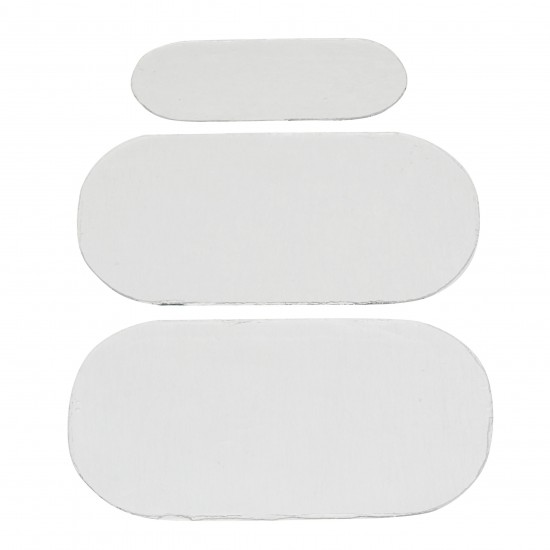 3pcs/Set Replacement Gel Sheet Pad For Hip Trainer Health Stick Muscle Fit Fitness