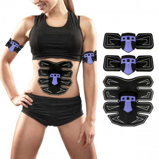 Abdomen Arm Muscle EMS Training Gear Black Technology Electrical Body Shape Trainer Abdomen Arm Muscle EMS Training Gear Black Technology Electrical Body Shape Trainer