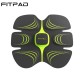 Fitpad Smart Electronic ABS Abdominal Muscle Building Equipment Body Shaper Fitness Gel Tape Belt
