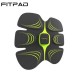 Fitpad Smart Electronic ABS Abdominal Muscle Building Equipment Body Shaper Fitness Gel Tape Belt