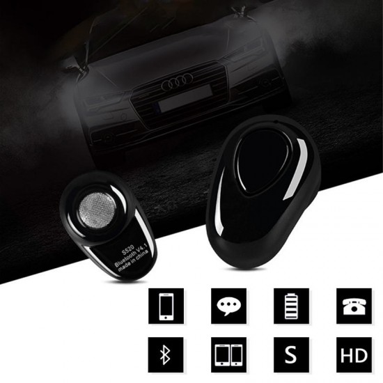 KALOAD S520 Creative Mini Bluetooth Wireless Earphones V4.1 In-ear Music Ear BudsHeadset Microphone KALOAD S520 Creative Mini Bluetooth Wireless Earphones V4.1 In-ear Music Ear BudsHeadset Microphone