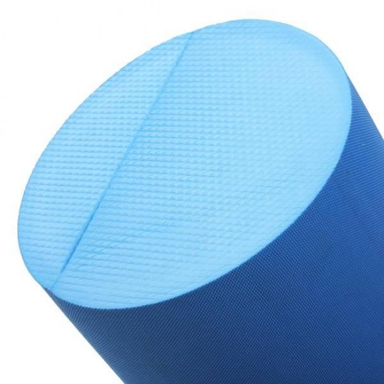 30x15cm EVA Yoga Pilates Fitness Massage Therapy Foam Roller Grid Gym