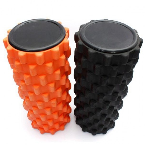 32x12cm EVA Yoga Pilates Foam Roller Home Gym Massage Trigger Point