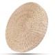 45cm Round Pouf Tatami Cushion Floor Cushions Natural Straw Meditation Yoga Mat