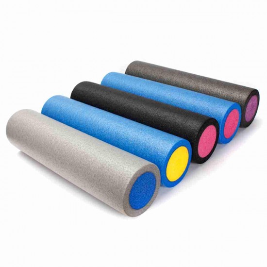 60x14.5cm Yoga Foam Roller Pilates Home Gym Massage Exercise Fitness