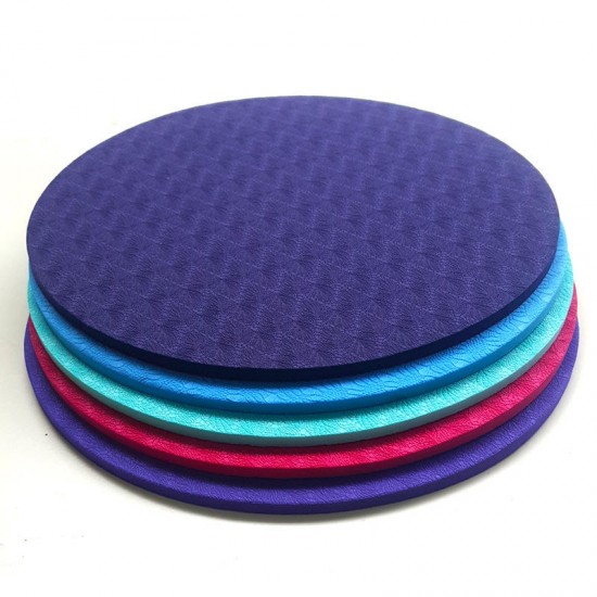 KALOAD 1 Pair PU Elbow Knee Pad Yoga Mats Round Foam Sport Exercise Push-up Fitness Protection Mats KALOAD 1 Pair PU Elbow Knee Pad Yoga Mats Round Foam Sport Exercise Push-up Fitness Protection Mats
