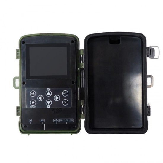 DL-1 2.4" Screen Full HD 12MP 1080P Night Vision Camera IP54 Waterproof Trap Hunting Camera