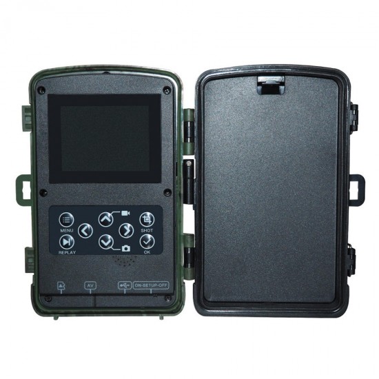 DL-2 2.4inch TFT Full HD 12MP Outlife Night Vision Camera IP54 Waterproof Trap Hunting Camera