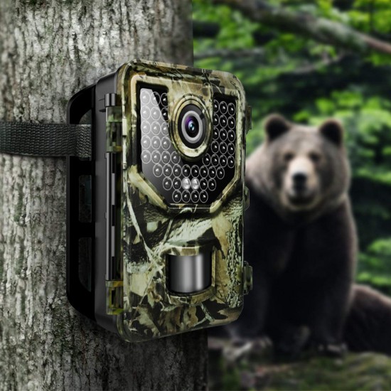 KALOAD E2 16MP 1080P Wildlife 120 Wide Angle Trail Surveillance Night Vision Hunting Camera