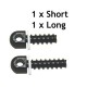 1PC Short+1 PC Long Sling Swivel Screw Fits Most & Shotgun Accessories