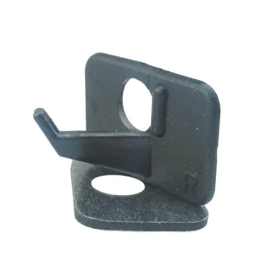 Black Plastic Adhesive Archery Shoot Around Arrow Rest For Right-Handed Compound Bow