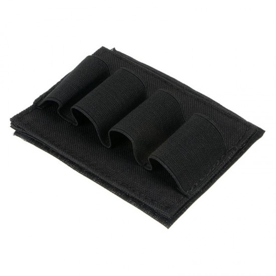 4 Rounds Shotgun Bullet Dump Pouch Holder Reload Strip Ammo Carrier Tactical Hunting Gun Accessories