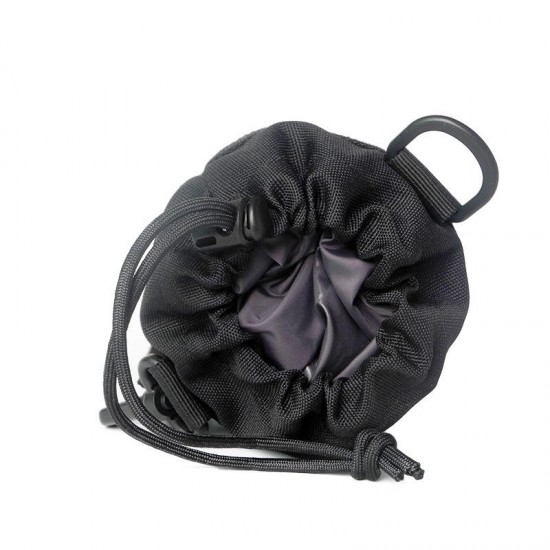 900D Nylon Water Bottle Bag Tactical Military Kettle Bag Camping Hiking Portable Drawstring Bag