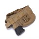 Handgun Holster Mollle Military Camouflage IWB OWB Tactical Holster For 92 1911 All Sizes Handguns