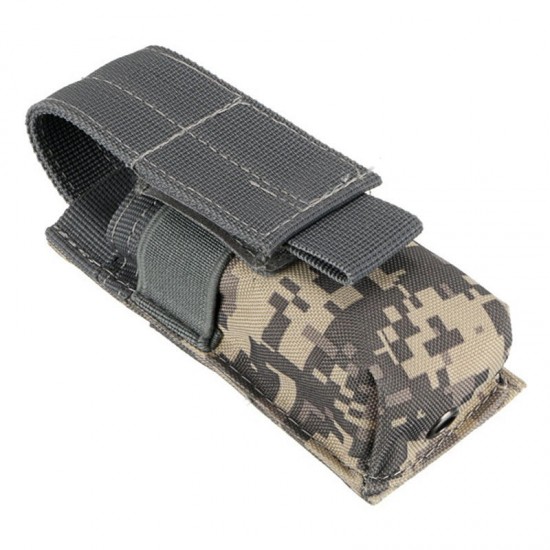 Nylon Single Mag Pouch Insert Flashlight Combo Clip Carrier For Duty Belt Hunting Gun Accessories