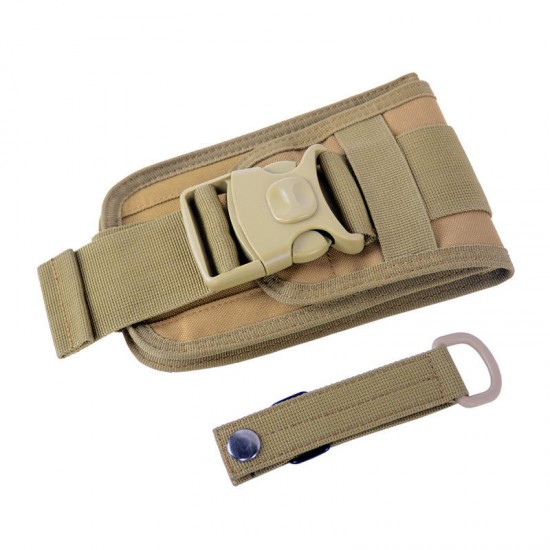 Outdoor Tactical Waist Bag Wear Proof Durable Molle Pouch Waterproof EDC Cycling Climbing Phone Bag