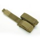 Tactical Double Mag Pouch Molle Quick Access Ammo Clip Gun Accessories Magazine Holder Bag For Belt Placement