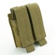 Tactical Double Mag Pouch Molle Quick Access Ammo Clip Gun Accessories Magazine Holder Bag For Belt Placement