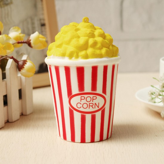 12cm PU Jumbo Squishy Popcorn Scented Slow Rising Kids Toy Relieve Stress Toy Christmas Gift