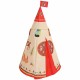 160 x 105cm Children Indian Toy Teepee Safety Tent Portable Play House Kids Indoor Game Room Outdoor Tourist