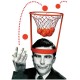 Head Basketball Hoop Game Circle Shot Plastic Basket Parent - Child Interactive Toys Hat
