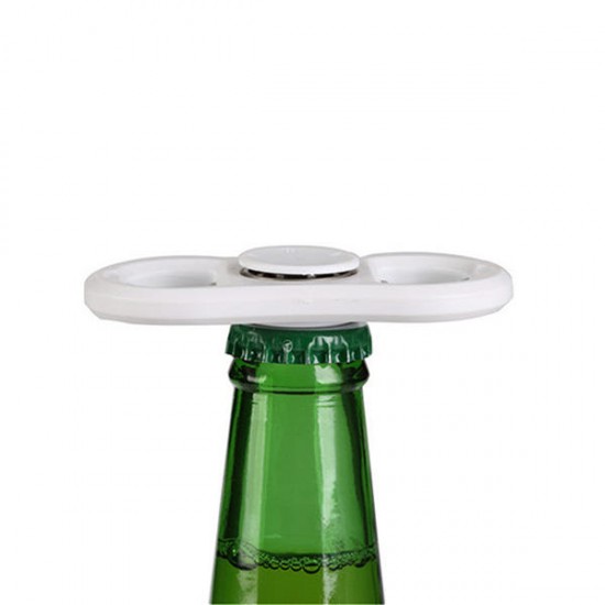 MATEMINCO Beer Bottle Opener Hand Spinner Multifunctional EDC Finger Gyro