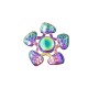 MATEMINCO EDC Hand Spinner Alloy Flower Adult Toys Fidget Spinner