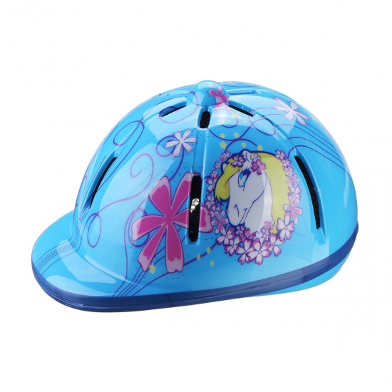 Adjustable Horse Riding Safe Hat Unicorn Racing Cap Ventilated Helmet For Kids Childs Cycling Helmet