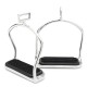 Horse Riding Stirrups Stainless Steel Double Bent Safety Stirrups Irons