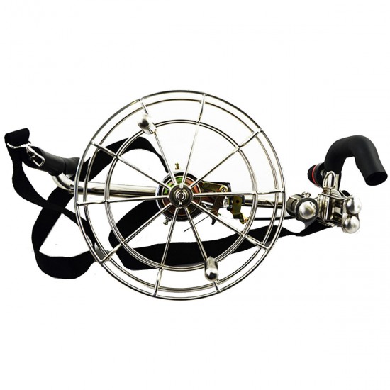 11" Strong Stainless Kite Line Winder Reel Brakes Control Adult Men