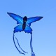 70x150cm Blue Beautiful Butterfly Kite Outdoor Fun Sports Flying Toy With 30M Control Bar and Line