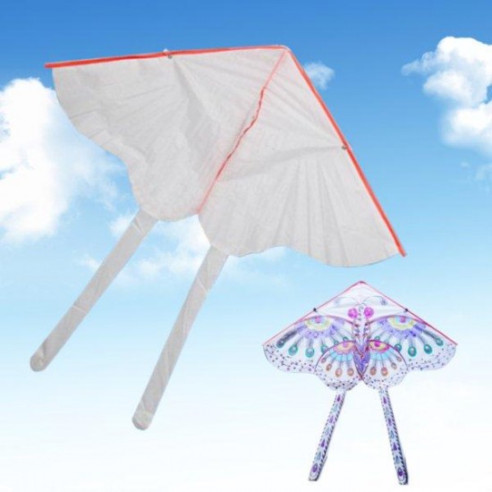 80*48cm DIY Kite Blank Kite Hand Drawing Kite Butterfly Kites