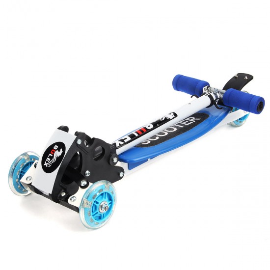 3 Wheels 15km/h Foldable Aluminum Alloy PU Wheel Anti-Skidding Kick Scooter For Kids