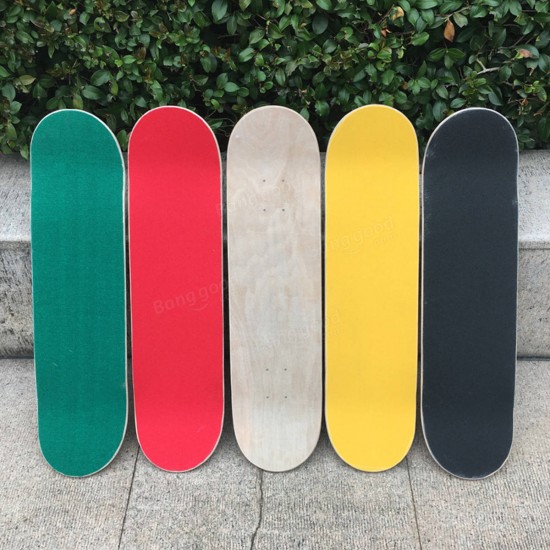 Colorful Skateboard Deck Sandpaper Grip Tape Griptape Skating Board Sticker