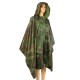 Outdooors Camping Camouflage Rain Coat Waterproof Jungle Poncho For Hunting
