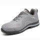 H20 Outdoor Sport Men Steel Toe Lightweight Bulletproof Midsole Safety Slip-on Hiking Shoes Sneakers