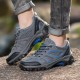 Men Outdoor Sports Anti-skid Breathable Mesh Hiking Climbing Shoes Running Sneakers
