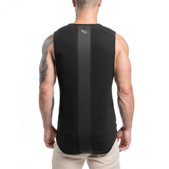 UX-680 Indoor Outdoor Men Underwaist Quick Dry Breathable Fitness Sports A-Shirt Tank Top Tank Vest