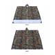 3 In 1 Multifunctional Raincoat Poncho Backpack Camouflage Rain Cover Awning Tent Rainning Clothing