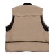 Men Summer Autumn Multifunctional Quick Drying Mesh Fishing Vest Jacket Loose Multi Pocket